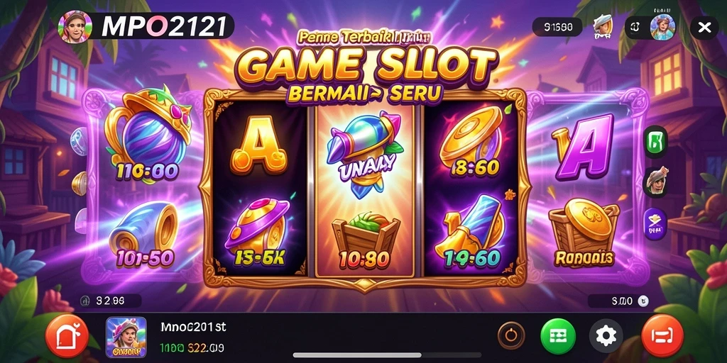 Screenshot MPO2121 menunjukkan keseruan gameplay Slot yang menawan.