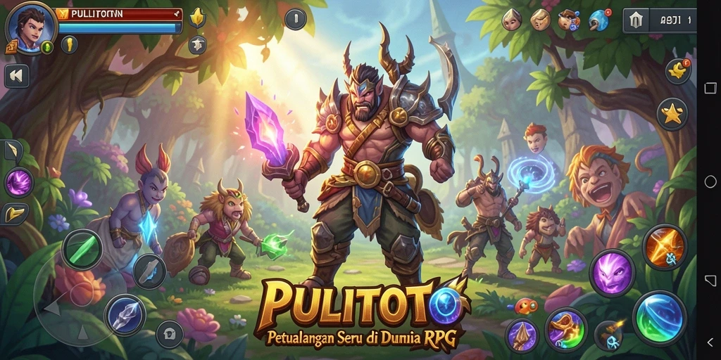 Tangkapan layar menampilkan pertarungan epik dalam PULITOTO yang penuh aksi.