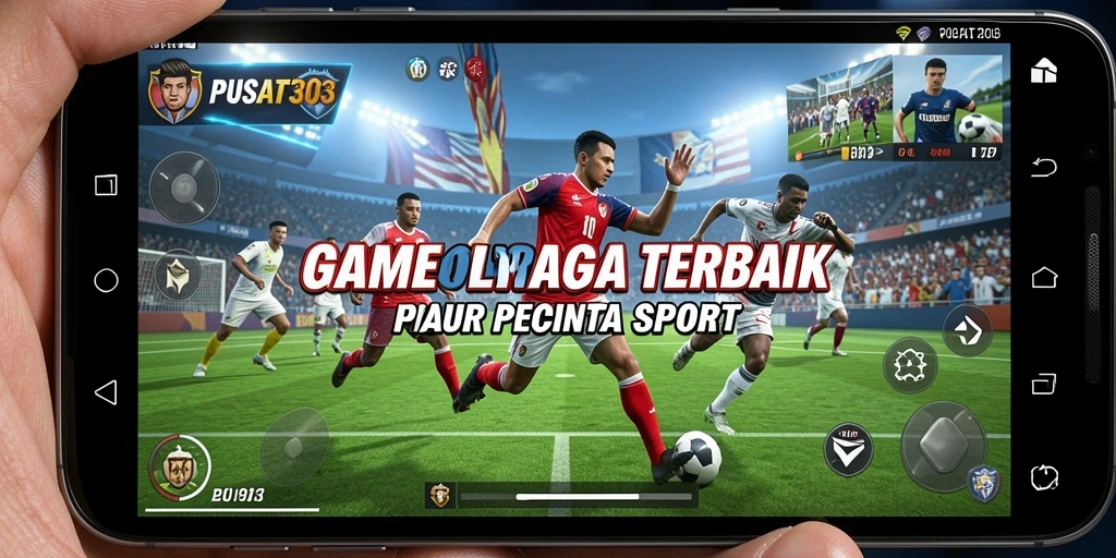 Tampilan gameplay seru di PUSAT303, aksi olahraga yang mendebarkan.