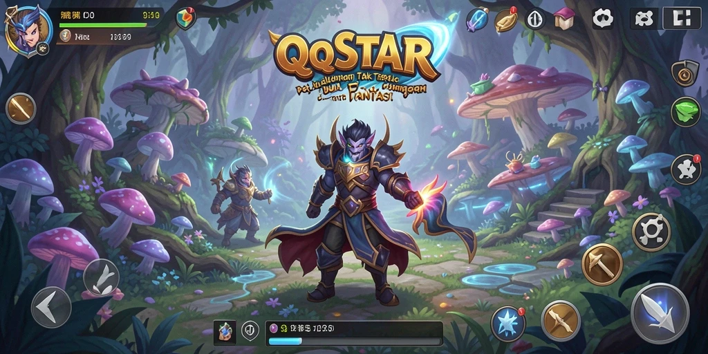 Gameplay yang menarik dan menantang di dunia fantasi.