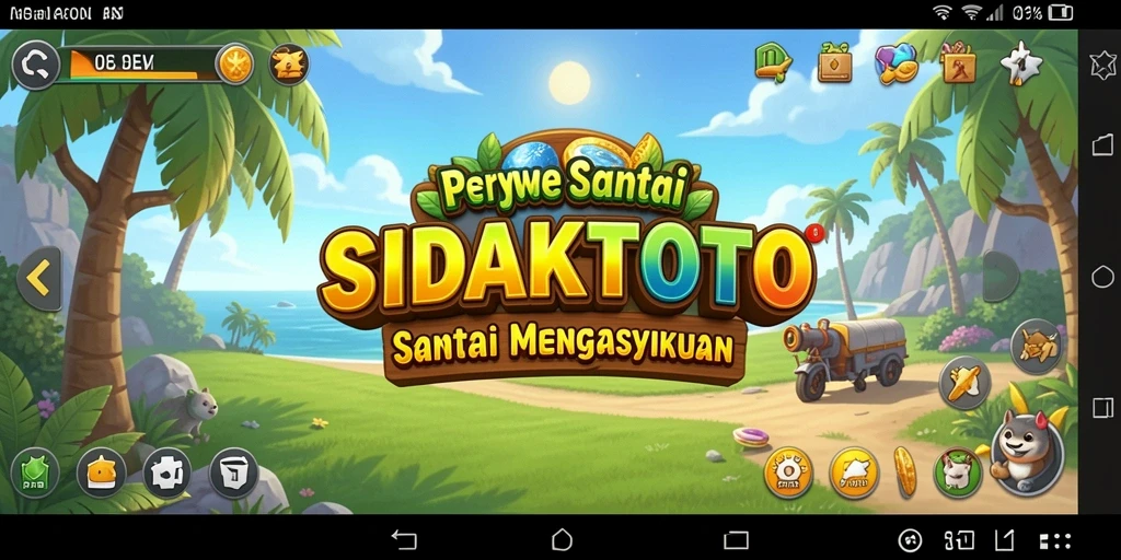 Tangkapan layar gameplay SIDAKTOTO yang penuh warna dan seru.