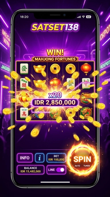 Proses unduh aplikasi yang mudah dan cepat di satset138.